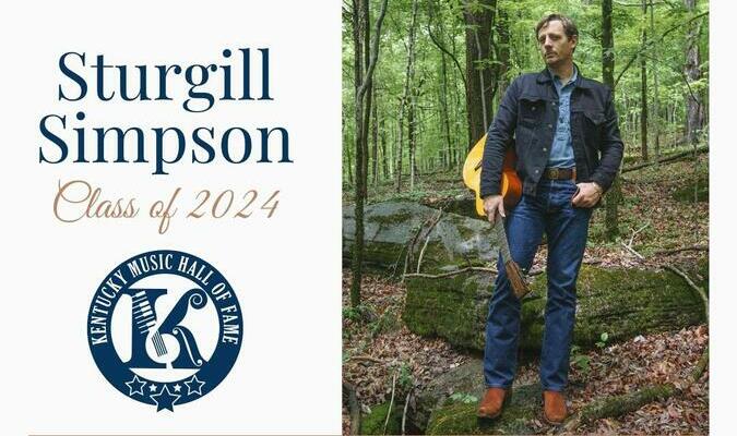 Music superstar, Sturgill Simpson, a native of Jackson was recently named an inductee into the Kentucky Music Hall of Fame.